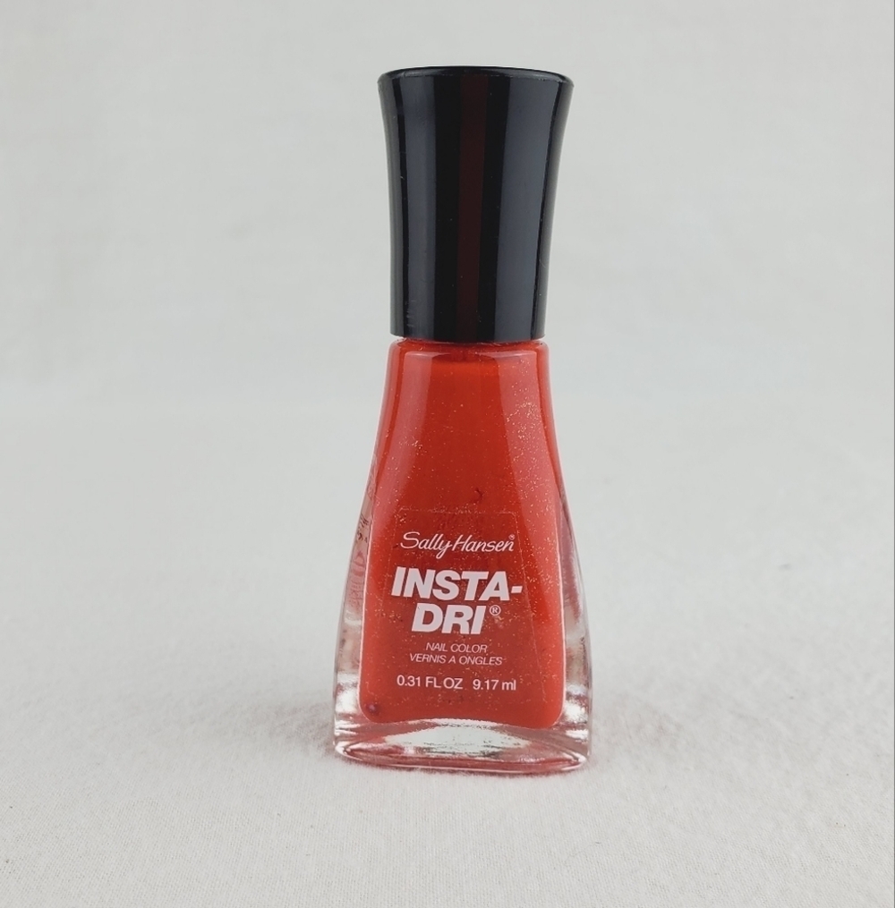3 FOR $13 🔥Sally Hansen insta dry nail polish 276/257 ablazing - Picture 3 of 8